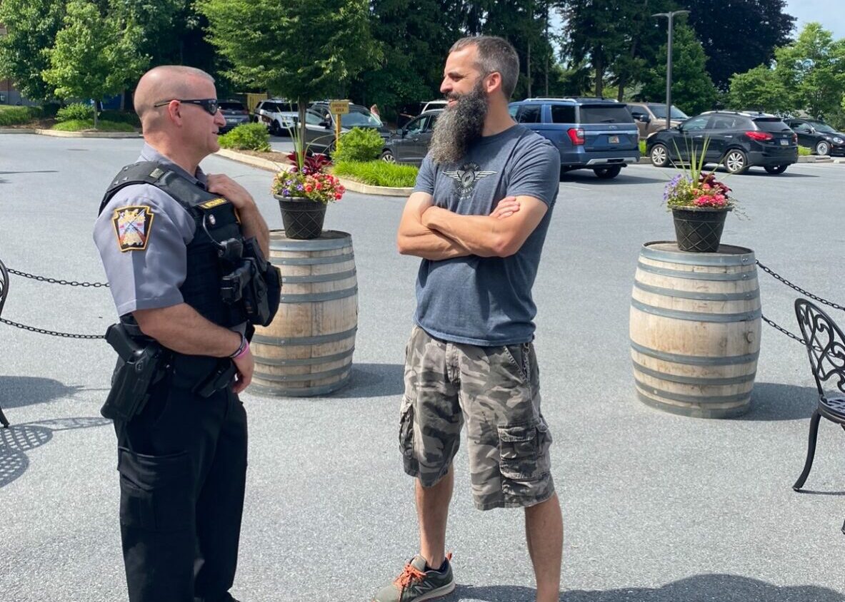 When Cops, Coffee and Community Gather in Lampeter Township- Locals get Connected